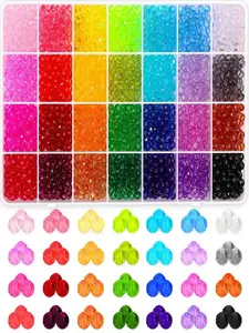 6mm Colorful Acrylic Bead, 840/ DIY Jewelry Making Supplies for Bracelet Necklace Earrings, Fashion Accessories for Women & Girls, Acrylic Bead Mix