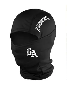 3pcs/2pcs/1pc Unisex LA Letter Balaclava Mask Neck Gaiter Headwear Breathable Face Cover Mask for Men Women Outdoor Sports Hiking Fishing Commuting Suitable for Daily Wear