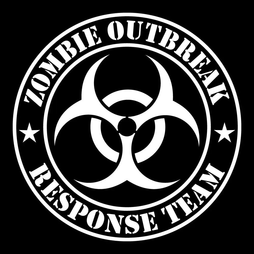 Zombie Response team Vinyl Decal Sticker for Car, Laptop, Tumbler and More. # PR-Zombie Response Team # 555