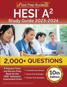 USED-HESI A2 Study Guide 2023-2024: 2,000+ Questions (6 Practice Tests) and Review Prep Book for the HESI Admission Assessment Exam [10th Edition] by Rueda, Joshua (Paperback)