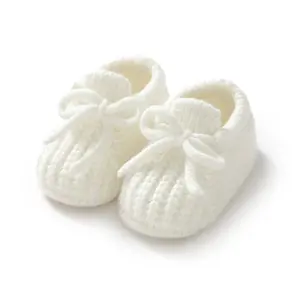 Baby Booties Newborn Baby First Shoes Cozy Warm Knit Soft Booties for Toddler Infant Boy Girl