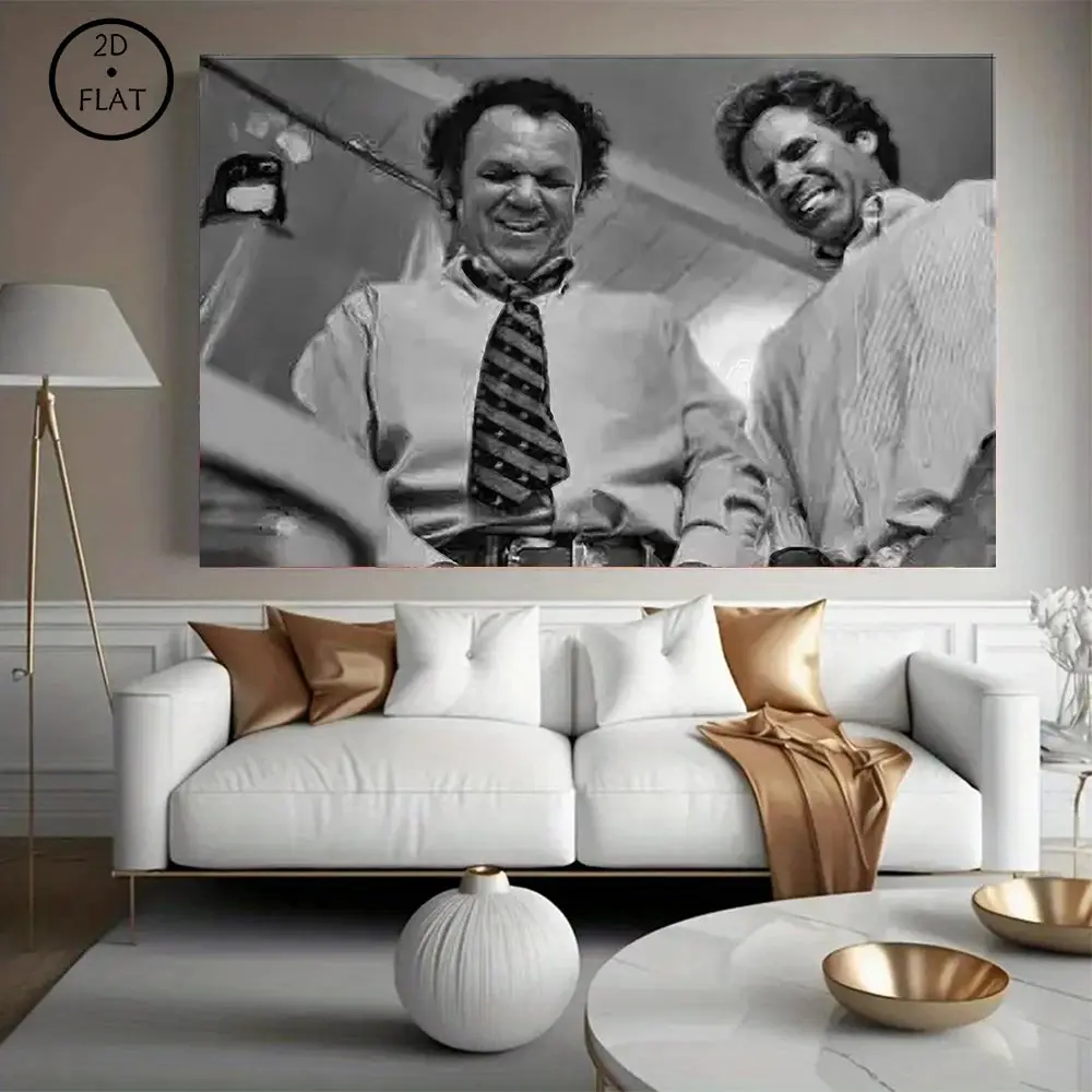 High-Quality Step Brothers Movie Toilet Scene Canvas Print, Funny Humorous Bathroom & Kitchen Wall Decor, Wicked Good Home Poster Art