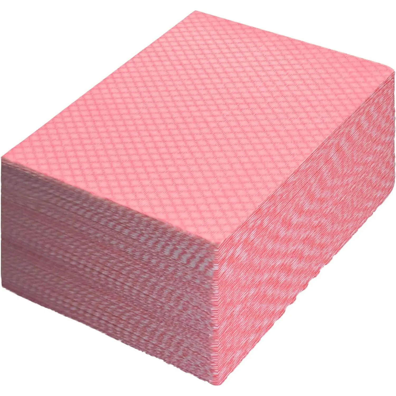 Disposable Kitchen Cleaning Cloths Dish Towels Dish Cloth  Cloths for Kitchen, Bathroom, Household Cleaning (Red 100 Pack)