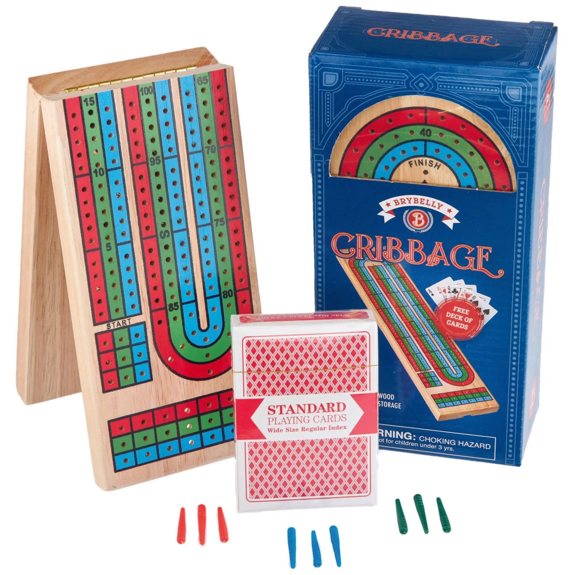 Cribbage | 2-3 Players & Free Deck of Cards
