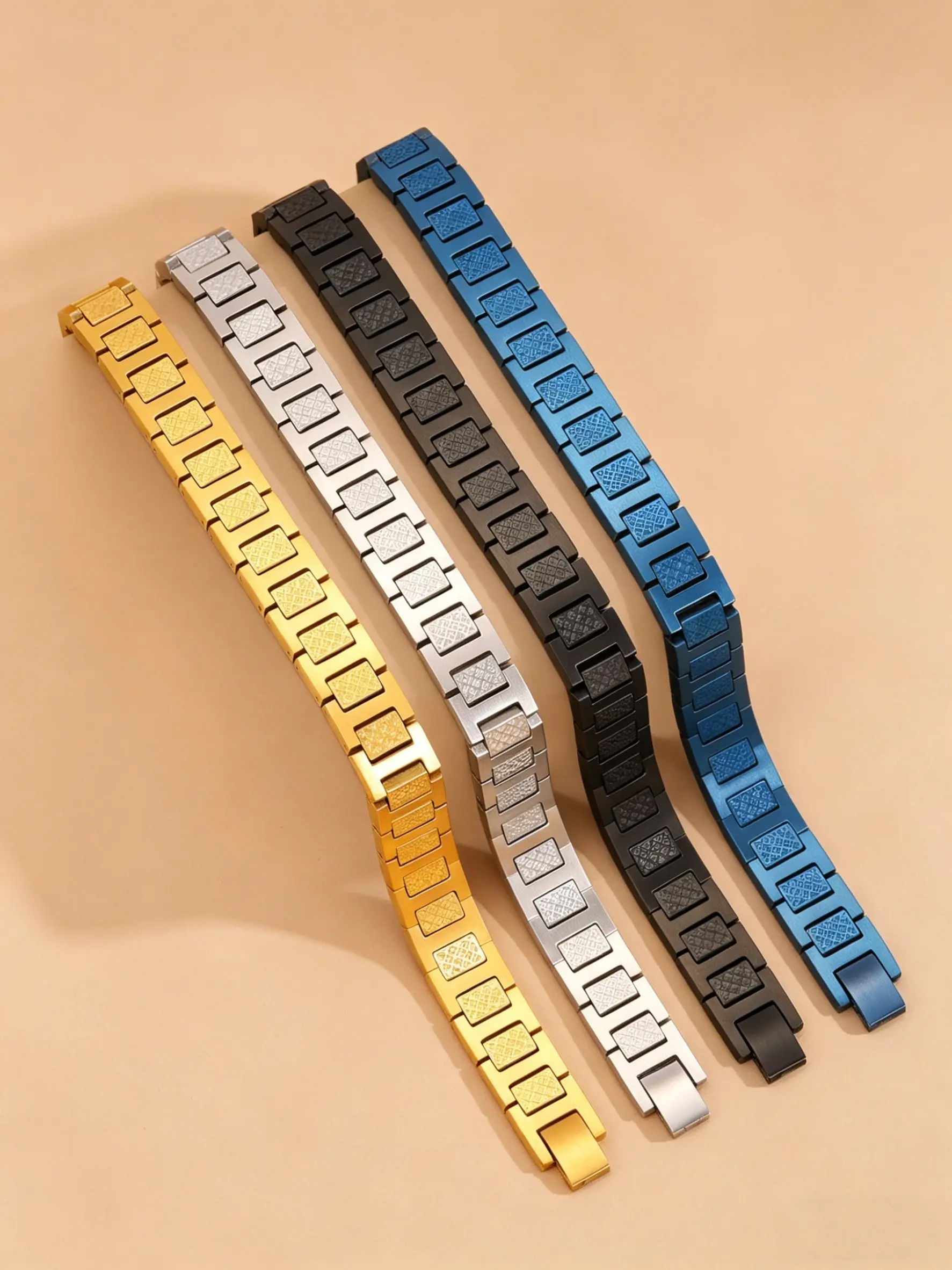 1 classic minimalist watch strap bracelet, made of 304 stainless steel material, a fashionable item for men, showcasing personality and temperament, suitable for daily wear and parties, Valentine's Day gifts, all season accessories, Metal watch strap