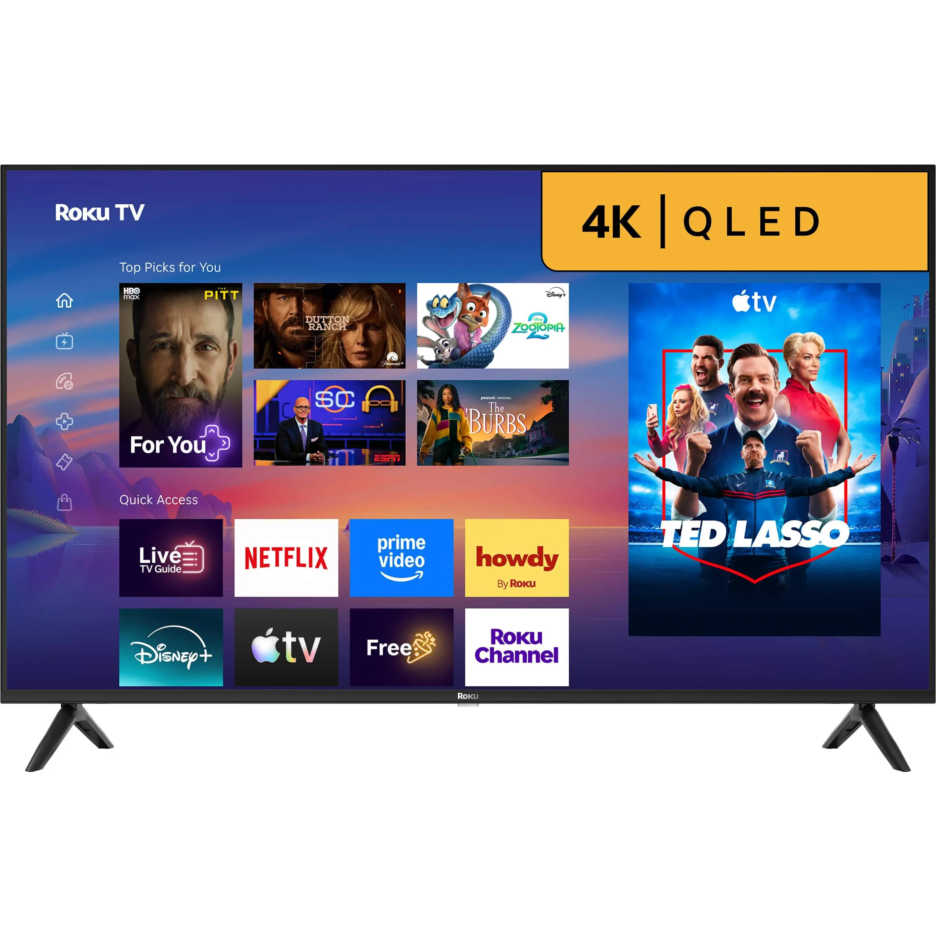 Roku - 50 Class Select Series 4K QLED Smart RokuTV (2026) Roku - 50 Class Select Series 4K QLED Smart RokuTV (2026)
