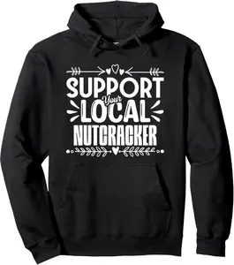 Christmas Holiday Nutcracker Xmas Apparel Pullover Hoodie 7B