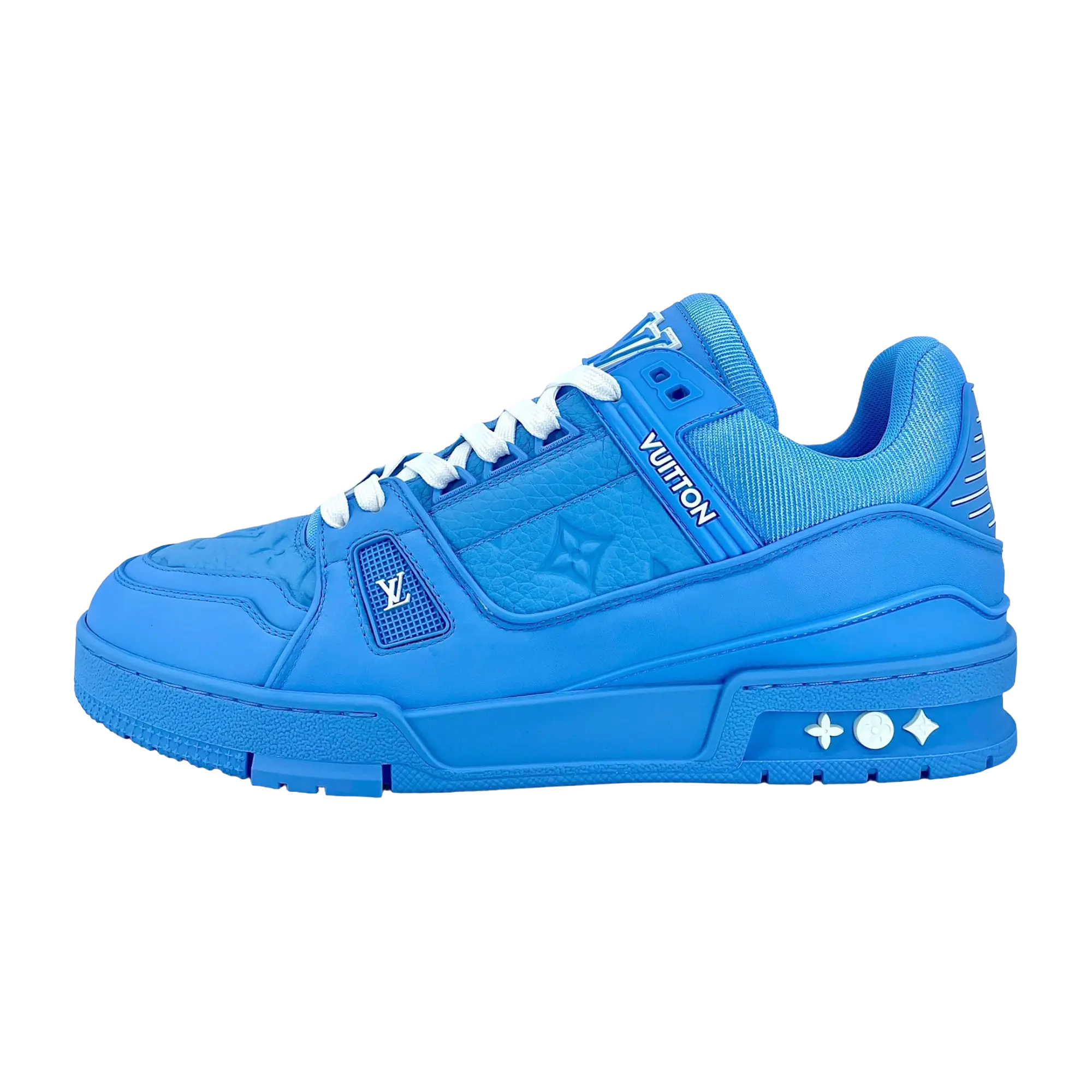 LV Trainer Low Embossed Monogram "Light Blue" 1AARFI