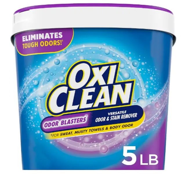 OxiClean Odor Blasters Versatile Powerful Odor and Stain Remover Powder, 5 lb Household Cleaners for Pet Messes