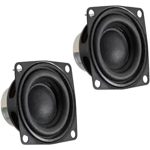 2inch 4Ohm 10W Full Range Audio Speaker Stereo Woofer Loudspeaker for Arduino (2pcs)