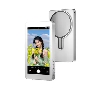 Magnetic Self-Timer Monitor for Cell Phone Vlogging - Rear Camera Screen for Live Streaming & Content Creation Screen kebidu