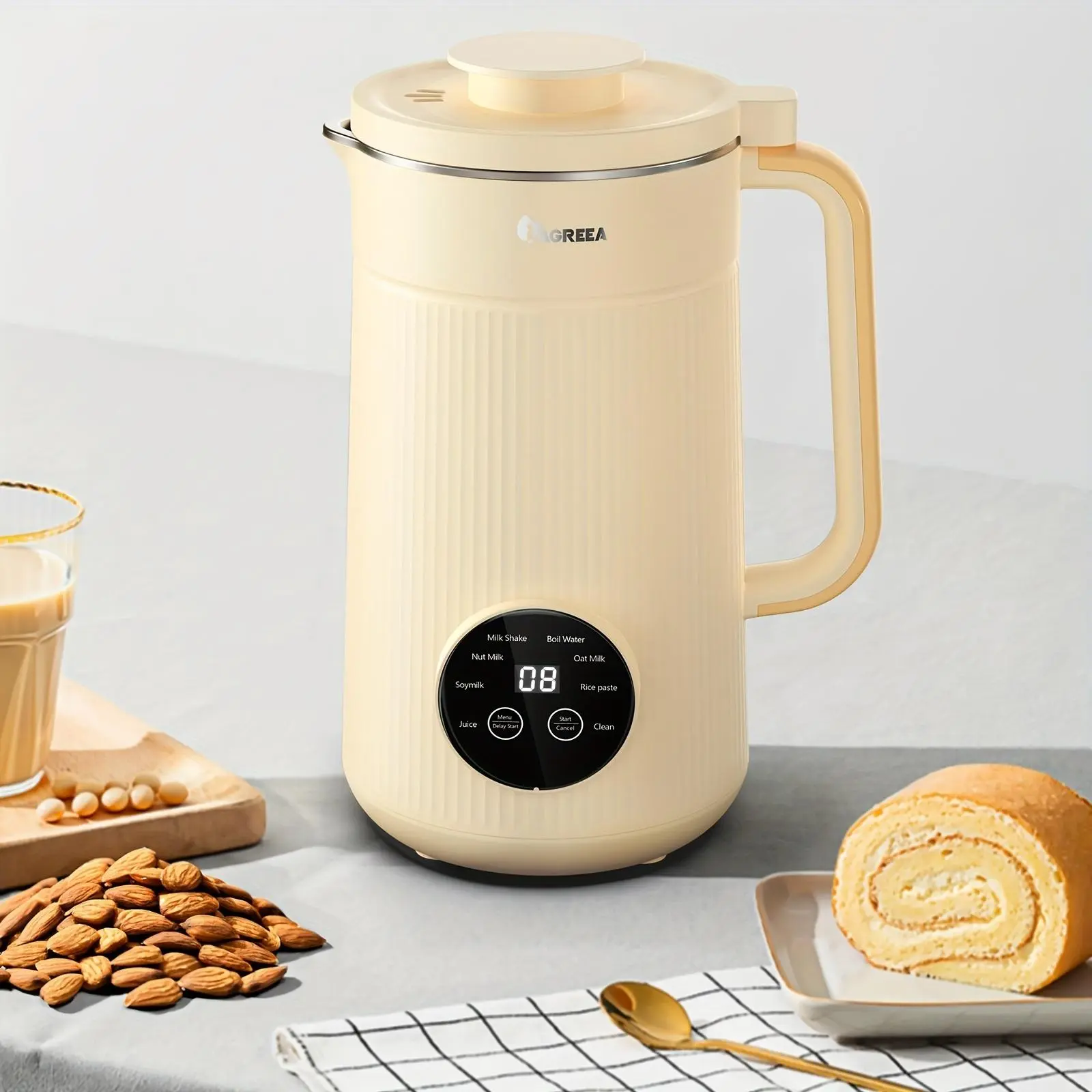 Electric Nut Milk Machine, Household Multifunctional Appliances for Kitchen, Kitchen Appliances, Almond Milk Maker, Nuts Milk Maker