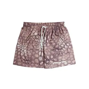 Unisex EE Basic Shorts, Y2K Star & Paisley Mesh Shorts, Skyline Streetwear Graphic Gym Trunks, Breathable Summer Activewear for Adult, Youth