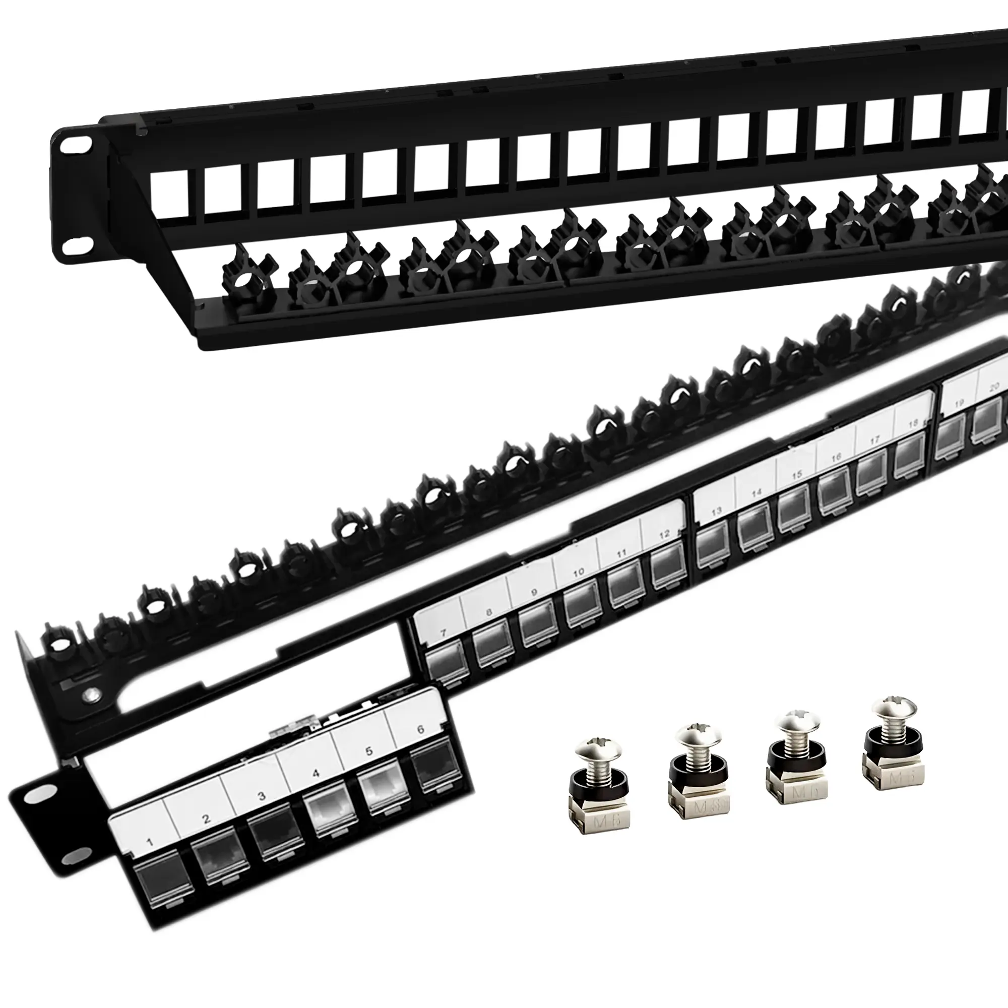 24 Port Keystone Patch Panel 24 Port Keystone Patch Panel