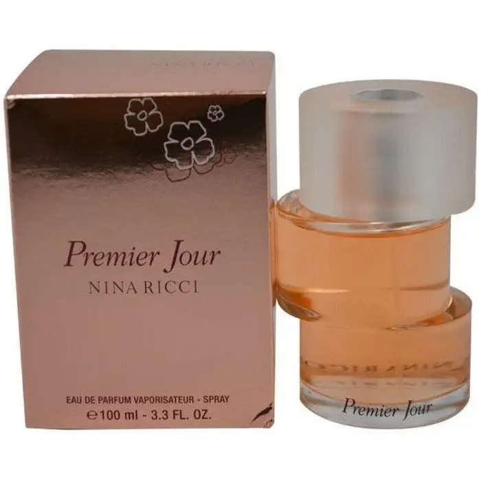 Women's PREMIER JOUR by NINA RICCI 3.3 oz EDP Perfume - New in Box, 3-3.9 Fl Oz, Bright Luminous Departure, Fresh Aroma, Single Bottle, Citrus & Gardenia Morning Dew Notes, 3 To 3.9 Fl Oz