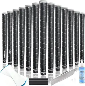 WRAP-Y Rubber Golf Grips 13 Pack Come with  Repair Kits - High Feedback and Traction Golf Club Grips