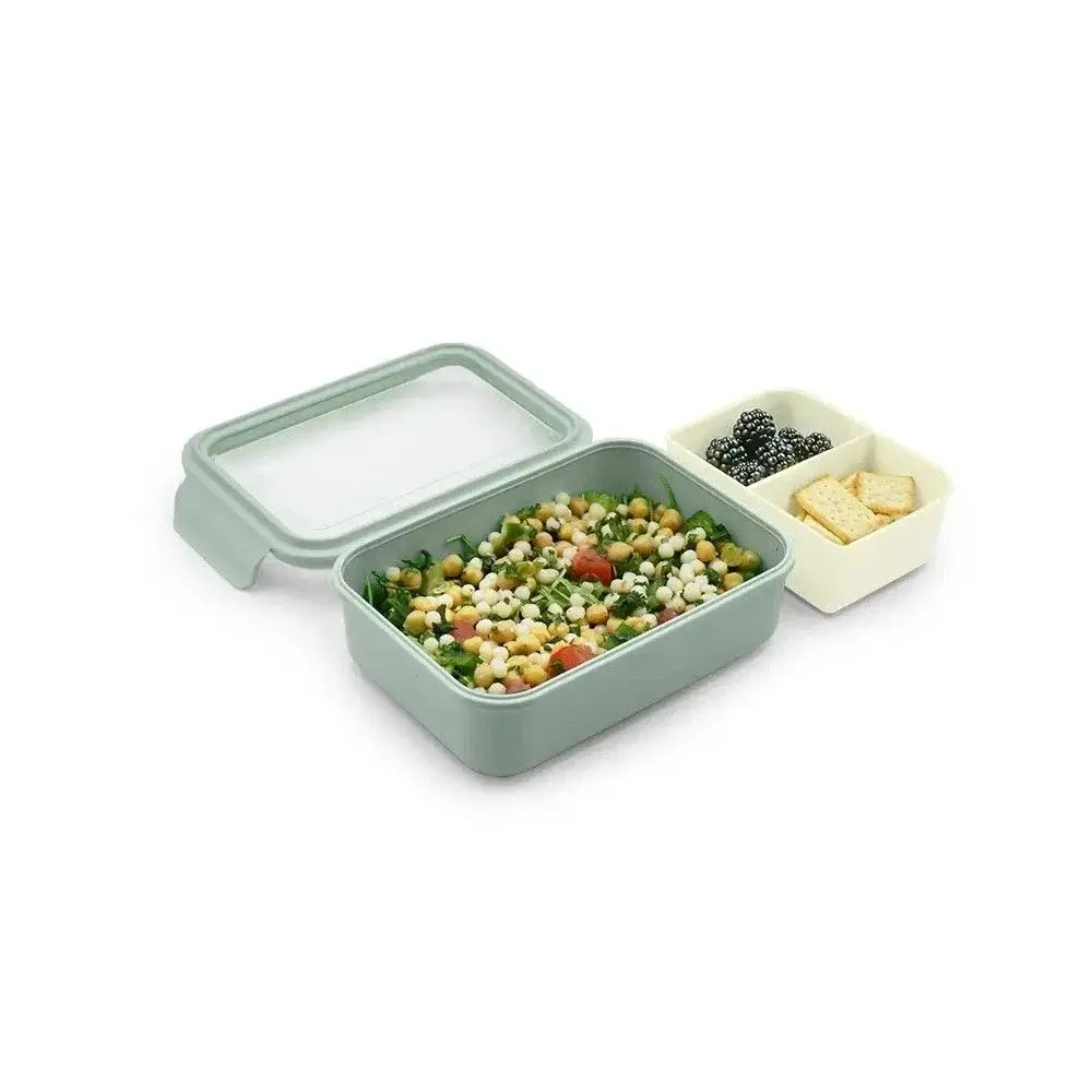 Melii Bento Box with Removable Divider | Sage & Ivory