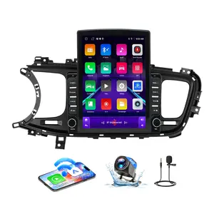 Car Stereo Radio Head Unit Compatible with Kia Optima K5 2013 2014 2015, 9.7" Touch Screen, CarPlay & Android Auto, GPS, WiFi, Buletooth, Back Camera, FM, 2+64G