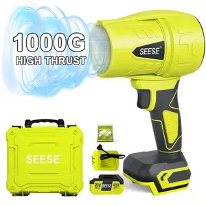 SEESE Cordless Leaf Blower 1000G, Powerful Turbo Handheld Design, Lightweight for Garden Maintenance, Car Drying After Wash & Outdoor Use – Holiday Gift