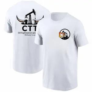 CTT Oil Exploration and Cattle Midland Texas Shirt, Cowboy Oilfield Graphic Tee, Western Workwear Style, For Men, For Women