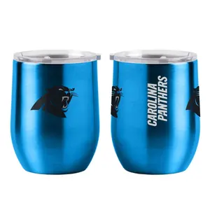 Boelter 8886069136 NFL Carolina Panthers Travel Tumbler Ultra Curved Beverage, 16 oz