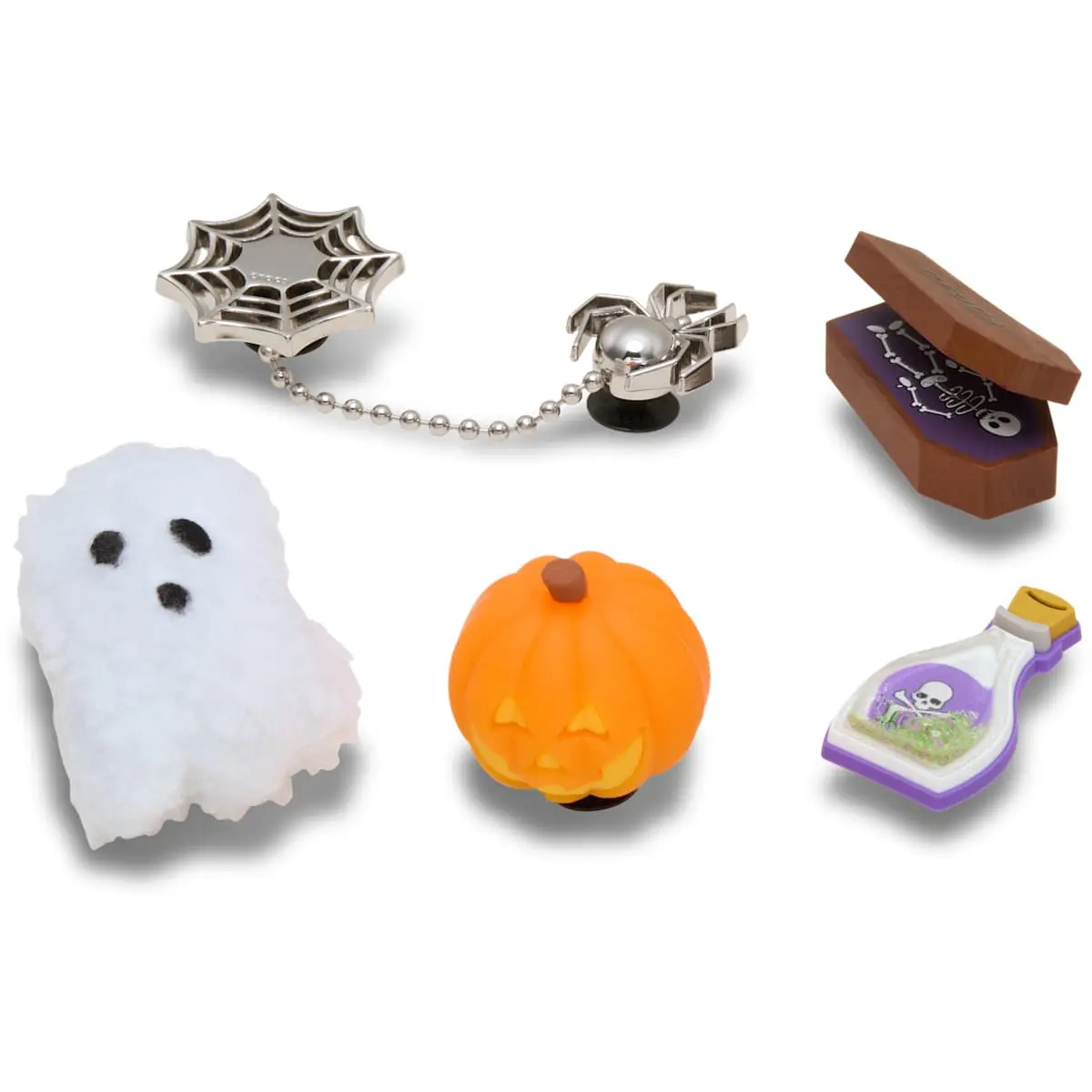 Crocs Jibbitz Halloween Shoe Charms 5-Pack, Summerween Shoe Accessories Crocs Jibbitz Halloween Shoe Charms 5-Pack, Summerween Shoe Accessories