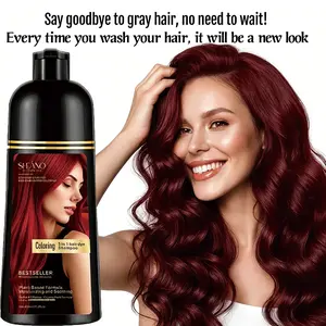 HerbDye 3in1 Instant Color Shampoo NaturCover Quick Hair Dye ShHerbDye 3in1 Instant Color Shampoo NaturCover Quick Hair Dye Shampoo AmmoFreeGlow 3-in-1 Hair Color Wash RootFix Herbal Instant Dye Shampoo PureGrayErase Color Shampoo