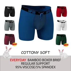 UFM Boxer Brief - Adjustable Pouch Bamboo Spandex REG Support