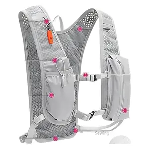 Spot Outdoor Sports Cross Country Mountaineering Backpack Soft Quick Drying Marathon Hiking Riding Running Shoulder Water Bag