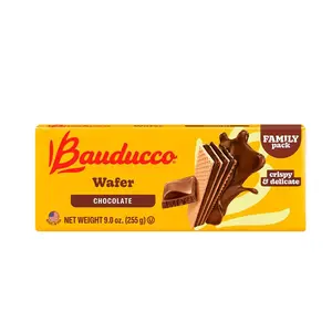 Chocolate Wafers - Crispy Wafer Cookies with 3 Layers of Chocolate Flavored Cream - 9.0oz Pack of 1 - Delicious Sweet Snack or Dessert - Natural