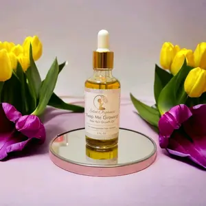 "Keep Me Growing" | Max strength Hair Growth Oil | Organic | Hair Nutrition Herbal Haircare Nourishing Comfort