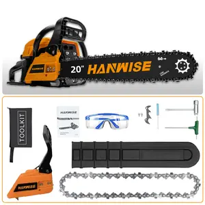 Gasoline chainsaw, 20-inch heavy-duty cordless gasoline chainsaw, high-efficiency wood cutting tool, ideal for forestry, wood cutting, gardening, farms, spring gardening, and yard cleaning, making it the perfect Easter gift. outdoorfun