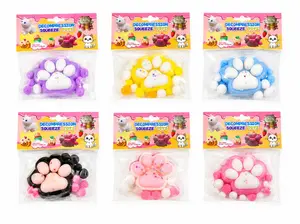 Watermelon Paw Squishy Toy – Slow Rising Stress Relief Squeeze Toy