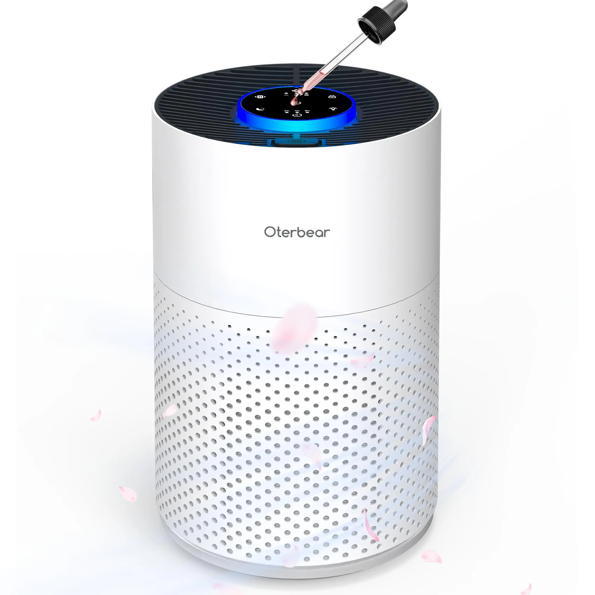 3-in-1 Filter Air Purifier for Home Bedroom Office: Sleep Mode, Aromatherapy Function, Multifunctional Air Cleaner with Aromatherapy, 3 Light Modes & 3 Timers – Ideal for Dormitory Hotel,dorm essentials,home essentials