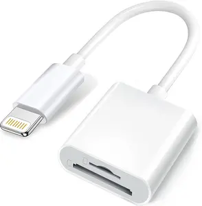 iPhone/ipad/Camera  TF Cards/SD Cards Reader,  Compatible with 128G, 256G, 512G,  1T TF Cards/SD Cards adapter