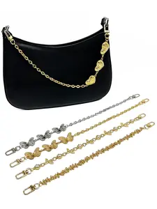 Women's Butterfly Heart Metal Chain Bag Extender, Fashionable Single Shoulder Crossbody Bag Accessory, Versatile Design for All Occasions