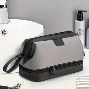 High-End Travel Toiletry Bag, Travel Cosmetic Bag, Business Gift Choice, Spacious Layered Design, Easy Storage, Perfect for Trips and Business Trips