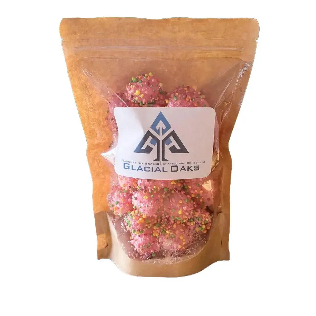 Sugar-Based Freeze-Dried Rainbow Gummy Clusters, Delicious Sweet Snack Candy, Cluster Pack