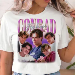Team Conrad Cousins Beach Bootleg Shirt, Comfort Colors TShirt, The Summer T-Shirt I Turned Pretty T-Shirt, Conrad T-Shirt Fisher Gift Tees V