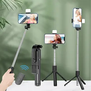 Aurify 3-in-1 Selfie Stick Tripod | Telescopic 700mm Phone Stand with Bluetooth Remote for Travel & Vlogging