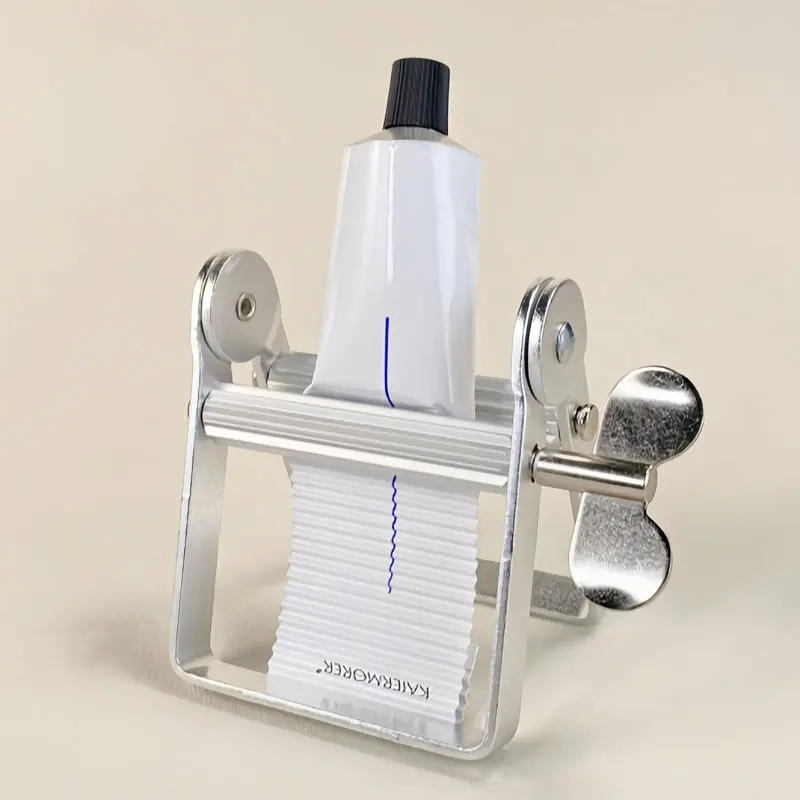 Dye Paste Clip Squeeze Toothpaste Device Squeezer Tool Manual Aluminum Alloy Hairdressing Squeezer
