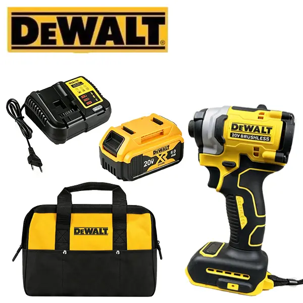DEWALT DCF850 Brushless 1/4-Inch Hex Impact Driver for Contractors, Installers, Garage Repair and Tight-Space Fastening, Compact 3-Speed Power Tool with 3,250 RPM, 1,825 in-lbs Torque, 3-LED Work Light and Belt Hook cordless