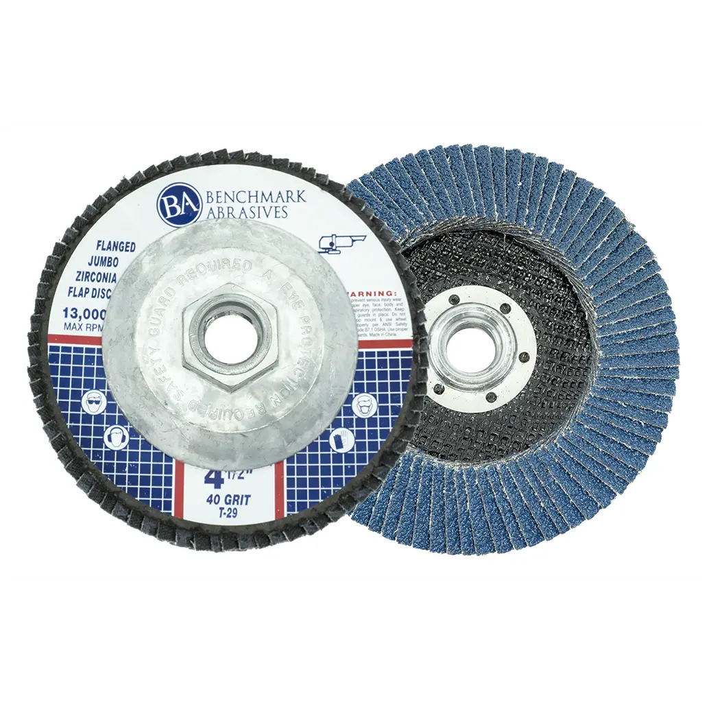 4-1/2" x 5/8"-11 T29 Zirconia High Density Flap Disc - 1 Piece