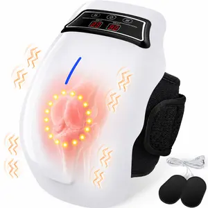Knee Massager with Heat & Vibration, Cordless – Relaxing Relief for Tired Knees