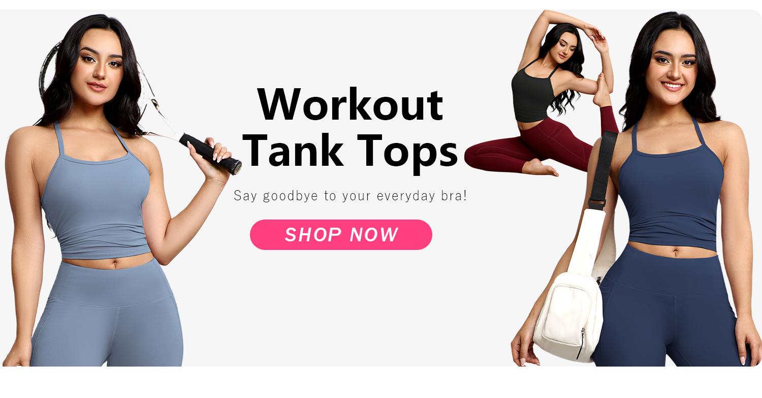 Women's 3-Piece Athletic Tank Top Set - Y-Back, Breathable Quick-Dry Knit Fabric, Built-In Bra Pads, Trending Cute Going Out Tops, Athletic Style, for Running & Fitness Enthusiasts, Cold Wash, Athleisure Breathable Clothes