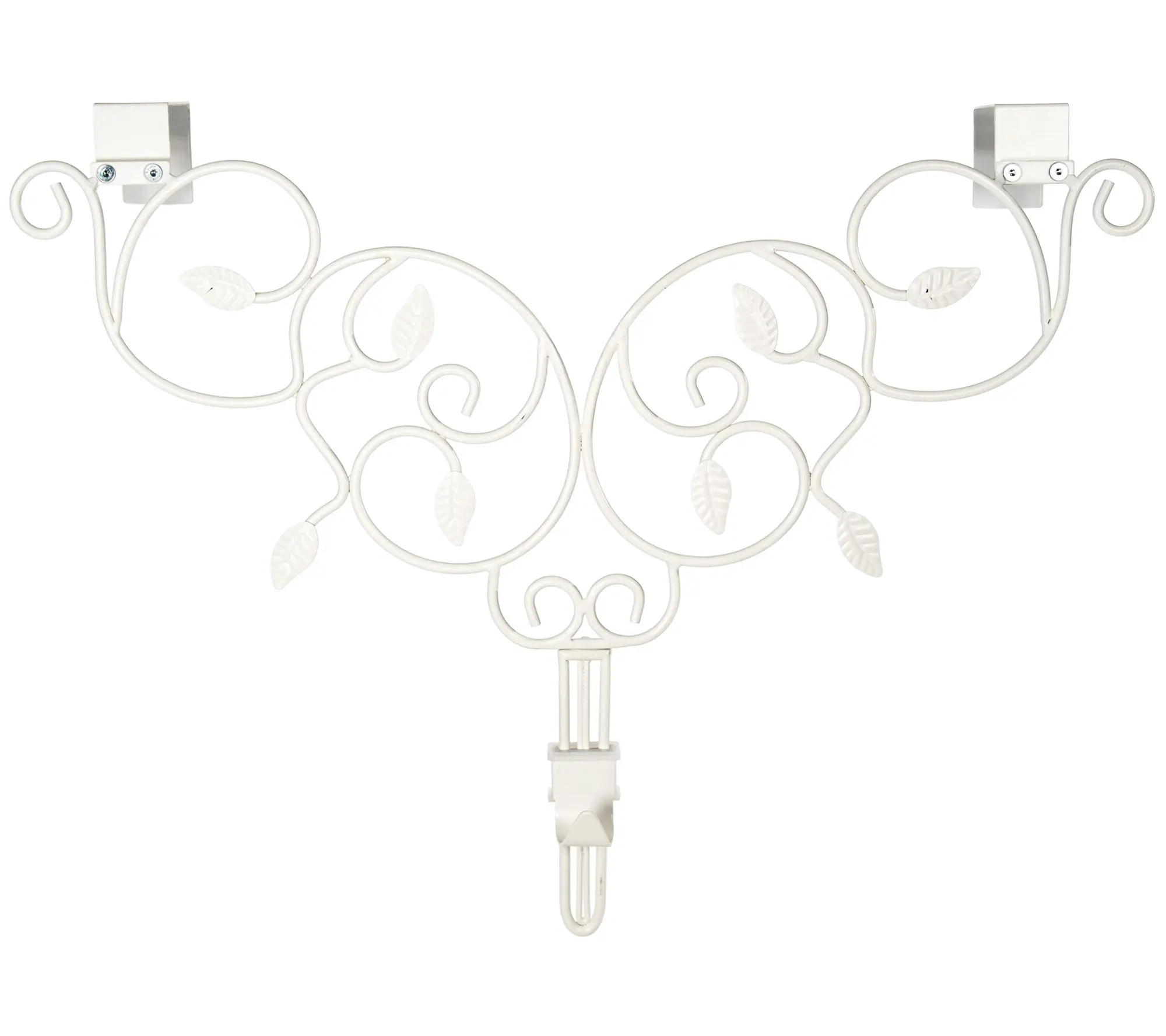 Village Lighting Adjustable Wreath Hanger - Ivy- White