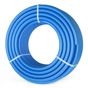 VEVOR PEX Pipe 3/4 Inch, TikTokShopBlackFriday, 100 Feet Length PEX-B Flexible Pipe Tubing for Potable Water, Pex Water Lines for Hot/Cold Water & Easily Restore, Plumbing Applications with Free Cutter & Clamps ,Blue