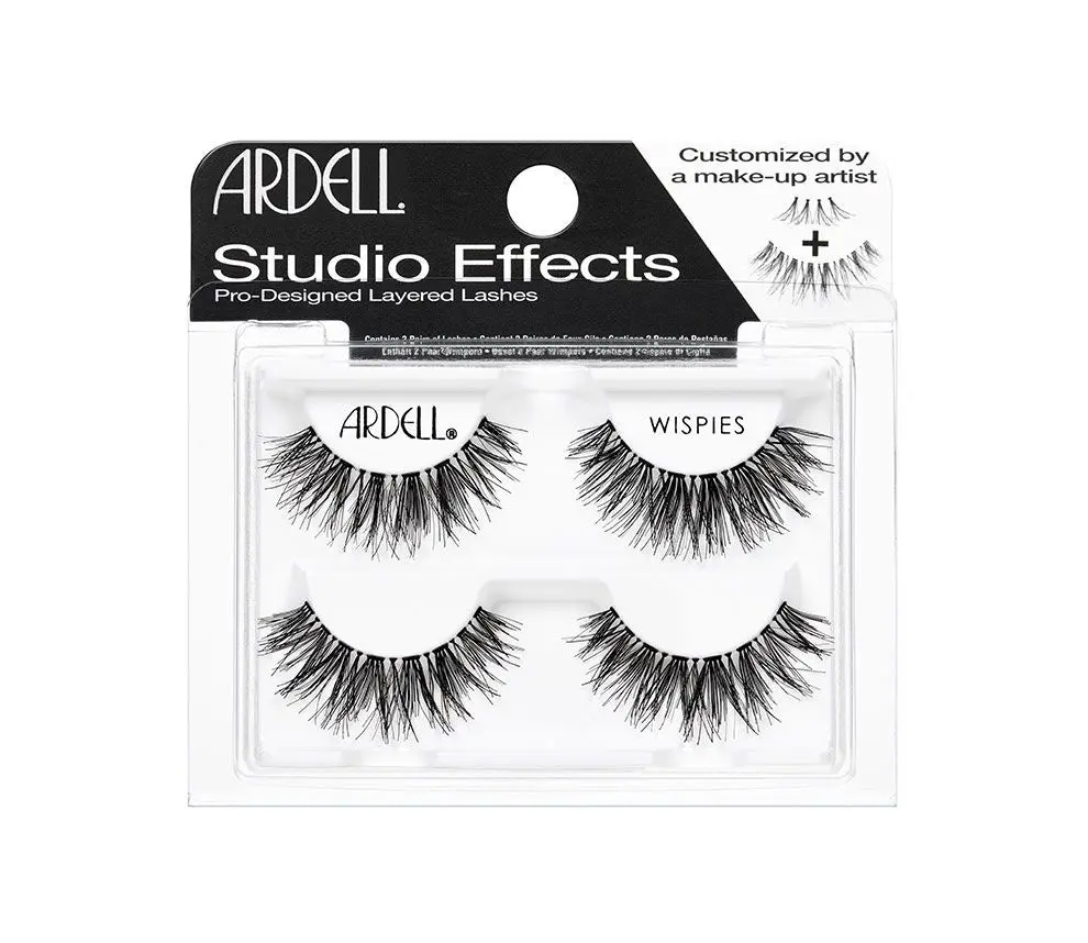 Ardell Eyelash Twin Pack Natural Studio Effects Wispies #67515