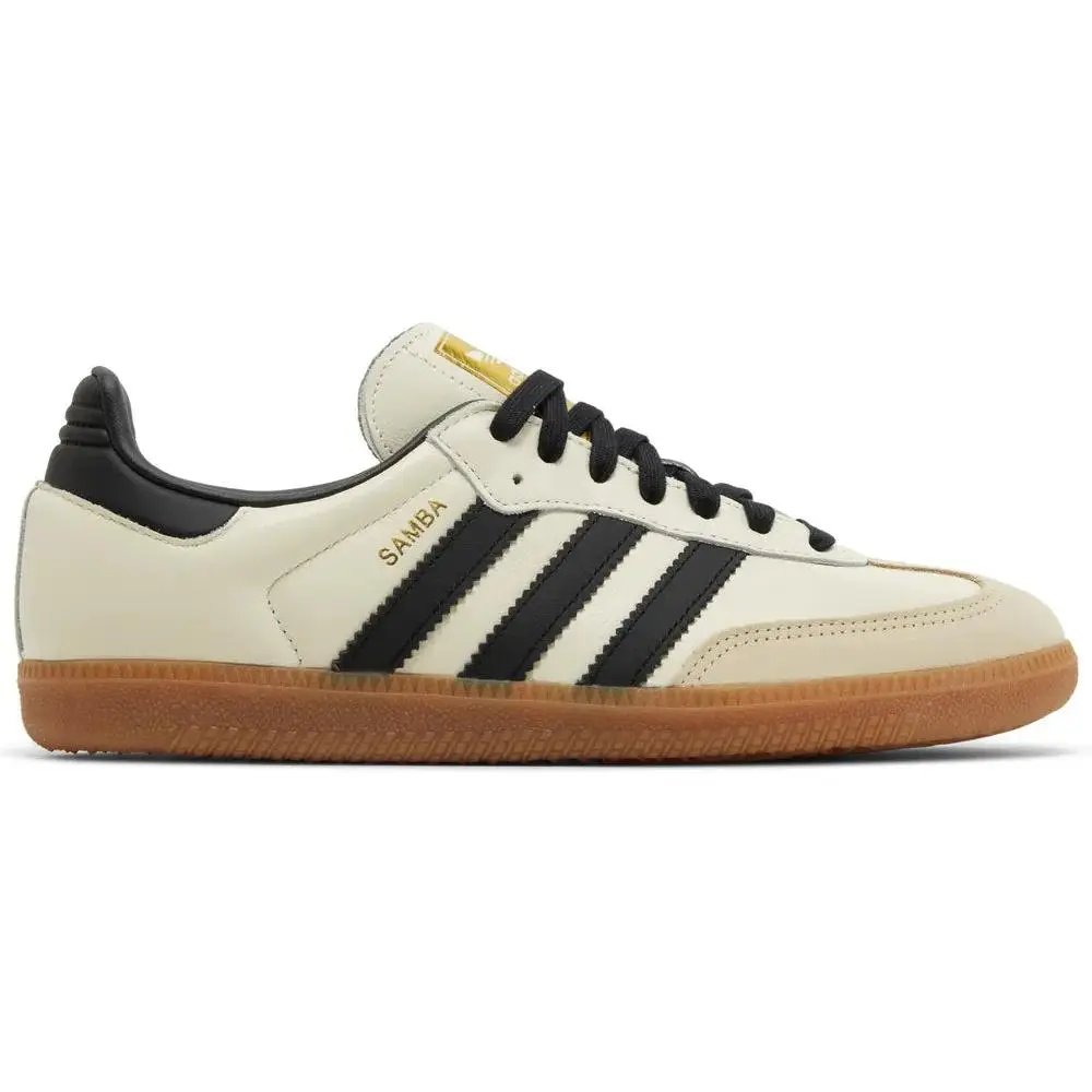 adidas Samba OG Cream White Sand Strata Women's Perfect Casual Daily Lifestyle Sneaker Fashion Footwear Gym Walking Shoe Running Sneaker Girl