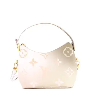 Pre-owned Louis Vuitton Canvas Coated Shoulder Bags Marshmallow Bag Spring in the City Monogram Giant Canvas by Rebag